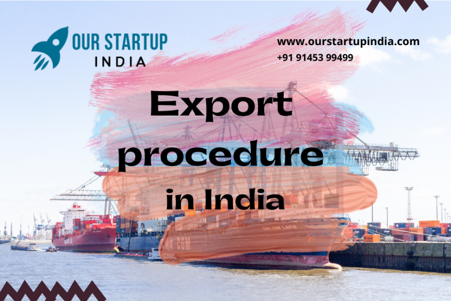 export procedure and documentation in India